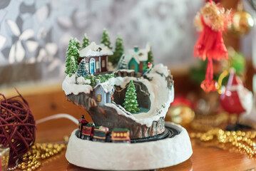 Christmas time. Seasonal concept. Home decoration.