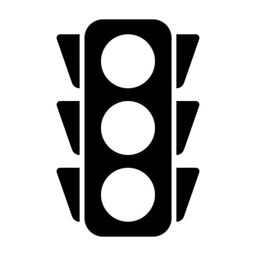 recommend clip art: Traffic Light icon. Stoplight, semaphore illustration.