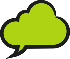 comic speech bubble illustration