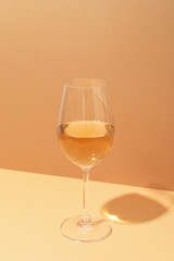 Concept of delicious alcohol drink, tasty wine