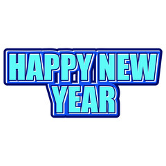 Word Art New Year