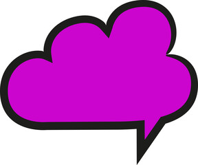 comic speech bubble illustration