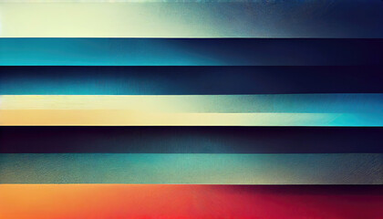 Blue lines and stripes as abstract wallpaper background design illustration - obrazy, fototapety, plakaty