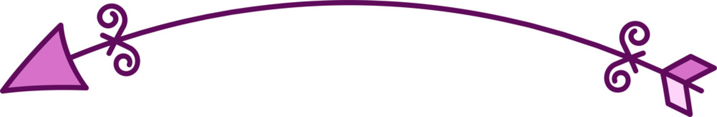 decorative arrow illustration