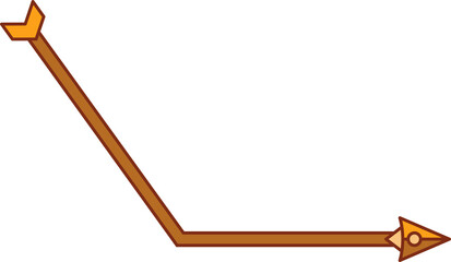 decorative arrow symbol