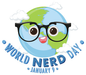 World Nerd Day banner design