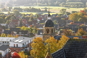 Beautiful town of Bad Bentheim, Lower Saxony, Germany - 548171791