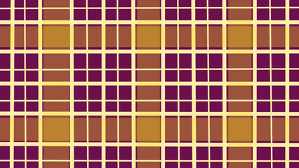 brown and yellow checkered background as a Scotland print