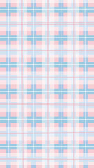 blue and pink checkered background as a Scotland print