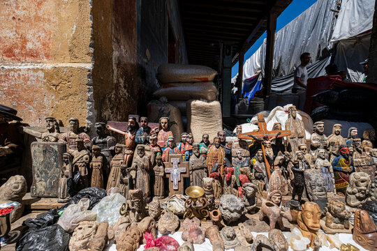 mercado tradicional, Chichicastenango, Quich&eacute;, Guatemala, America Central