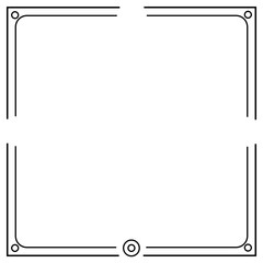 Rectangle Border frame