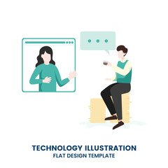 Corporate video call, distant discussion. Friends talking online. Concept of teamwork