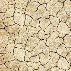 Arid ground with cracks with added effects