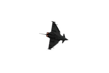 eurofighter typhoon in flight