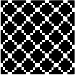 Design seamless monochrome geometric pattern. Abstract background. Vector art.Perfect for site backdrop, wrapping paper, wallpaper, textile and surface design. 