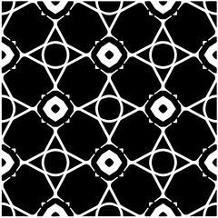 Fototapeta premium Design seamless monochrome geometric pattern. Abstract background. Vector art.Perfect for site backdrop, wrapping paper, wallpaper, textile and surface design. 