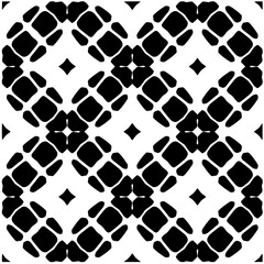 Design seamless monochrome geometric pattern. Abstract background. Vector art.Perfect for site backdrop, wrapping paper, wallpaper, textile and surface design. 