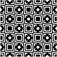 Design seamless monochrome geometric pattern. Abstract background. Vector art.Perfect for site backdrop, wrapping paper, wallpaper, textile and surface design. 