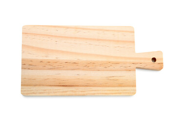 Wooden board isolated on white background