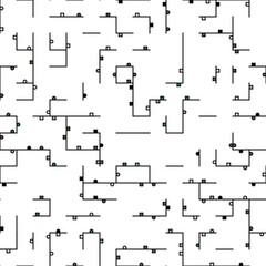 Decorative diagram colorful geometric figures background illustration