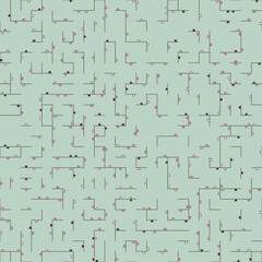 Decorative diagram colorful geometric figures background illustration