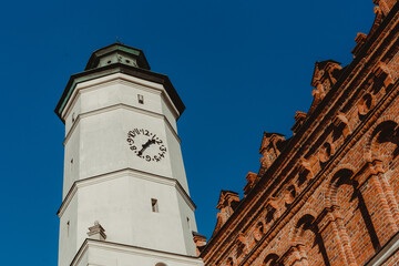 Obraz premium Renaissance city hall in Sandomierz, świętokrzyskie voivodeship, Poland