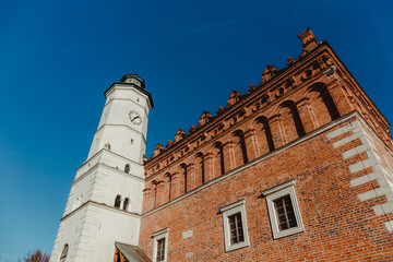 Renaissance city hall in Sandomierz, świętokrzyskie voivodeship, Poland - obrazy, fototapety, plakaty