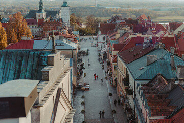 Sandomierz, one of the most beautiful towns in southeastern Poland. Panoramic view from Opatowska Gate, Świętokrzyskie voivodeship, Poland. © Leszek Szelest