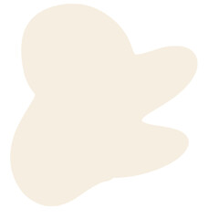 Blob shape boho