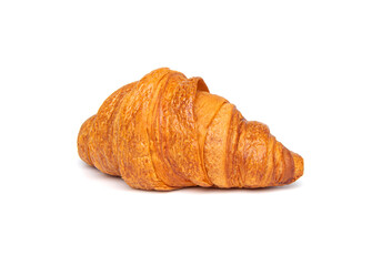 Croissant isolated on white background