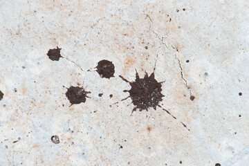 Splash of painting on concrete texture background