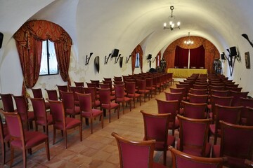 Scilla - Sala conferenze di Castello Ruffo - obrazy, fototapety, plakaty