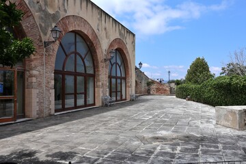 Scilla - Sala espositiva sul terrazzo di Castello Ruffo