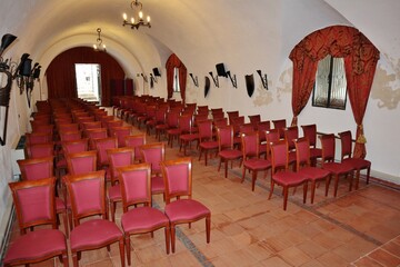 Scilla - Salone di Castello Ruffo dal palco