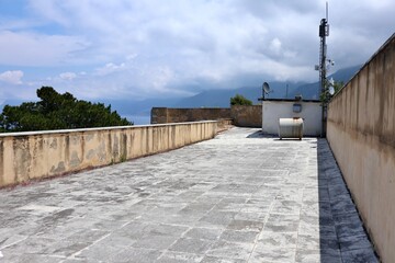 Fototapeta premium Scilla - Terrazza superiore di Castello Ruffo