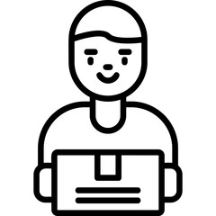 Deliveryman Icon