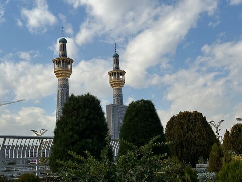 Photo Inside Imam Reza Shrine Mosque In Mashhad City