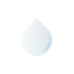  Water droplet logo Icon for design. Droplet logo.  Drop of water. 