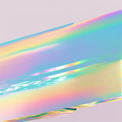 Pastel spectrum foil in rainbow colors. Ai generated background
