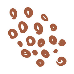Aesthetic, shape, dots, pattern, simple, abstract, draw, cycle, decorative, blob, round, décor, shapes, Spot, hand-drawn, dotted, polka, brushstroke