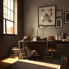 読書、本、部屋