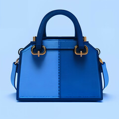 3d designer bag art, simple background