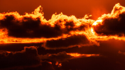  Heatwave hot sun. Climate Change. Global Warming
