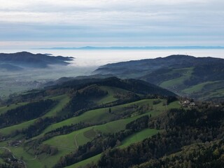 Obraz premium Glottertal is a village in the district of Breisgau-Hochschwarzwald in southwestern Baden-Württemberg near Freiburg im Breisgau Germany Europe 