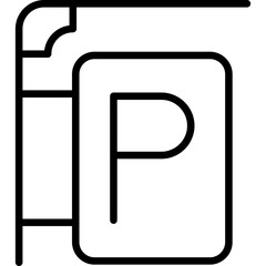 Parking Sign Icon