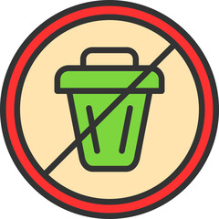 No Littering Icon