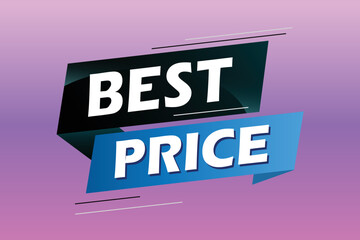 best price word concept vector illustration with lines 3d style for social media landing page, template, ui, web, mobile app, poster, banner, flyer, background, gift card, coupon, label, wallpaper	