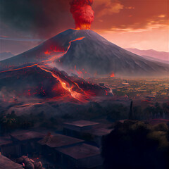 Pompeii eruption