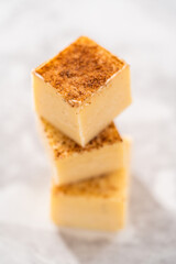 Christmas Eggnog fudge
