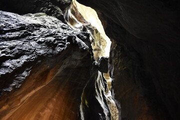 rock in the cave